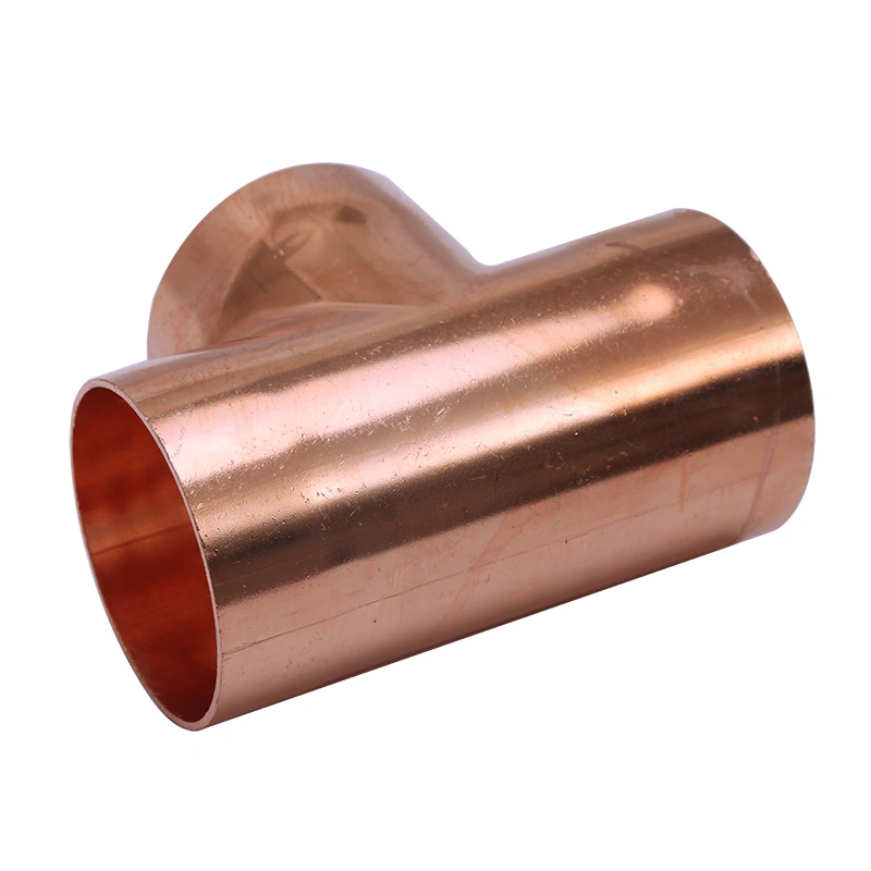 Medical Degreased Copper Tee Fittings